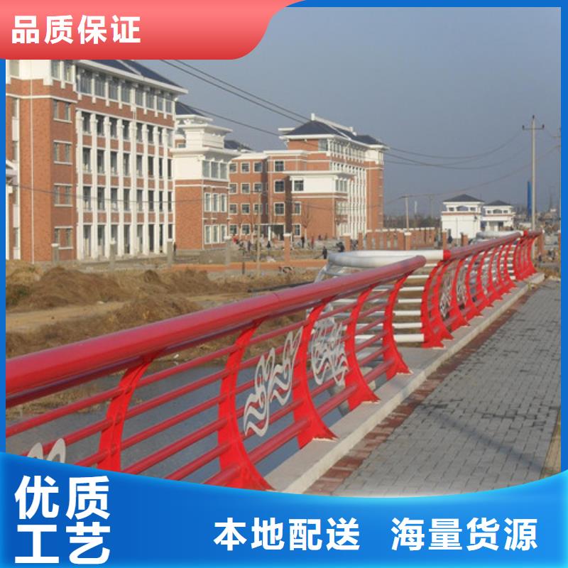 桥梁护栏热镀锌立柱层层质检