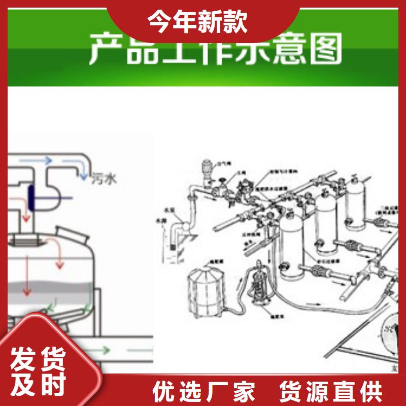 浅层砂过滤器旁流水处理器物流配货上门