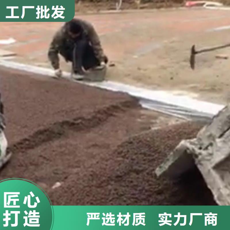 透水,彩色混凝土压花地坪老客户钟爱