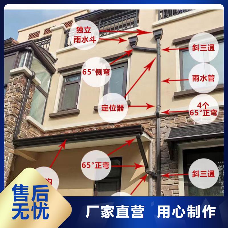 厂房方形彩铝落水管优惠报价