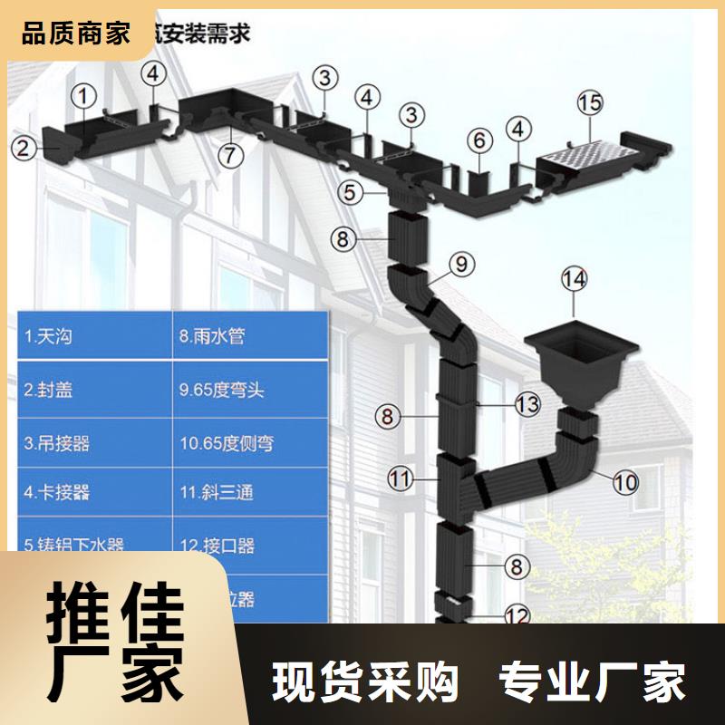 室外铝合金落水管本地销售点-2024今日价格