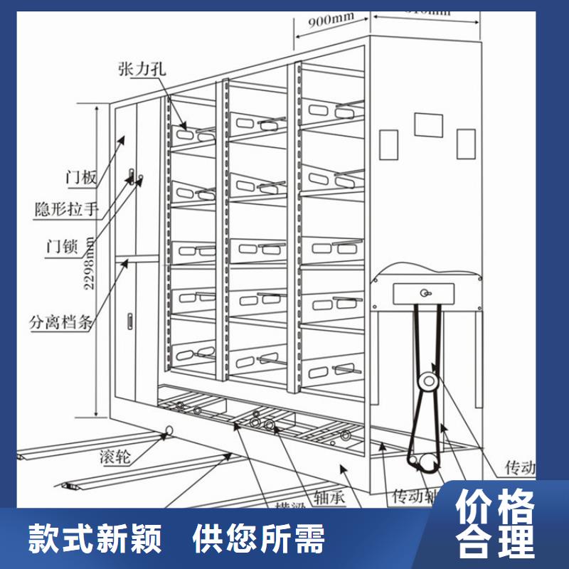 手摇密集柜,银行金库门产地货源