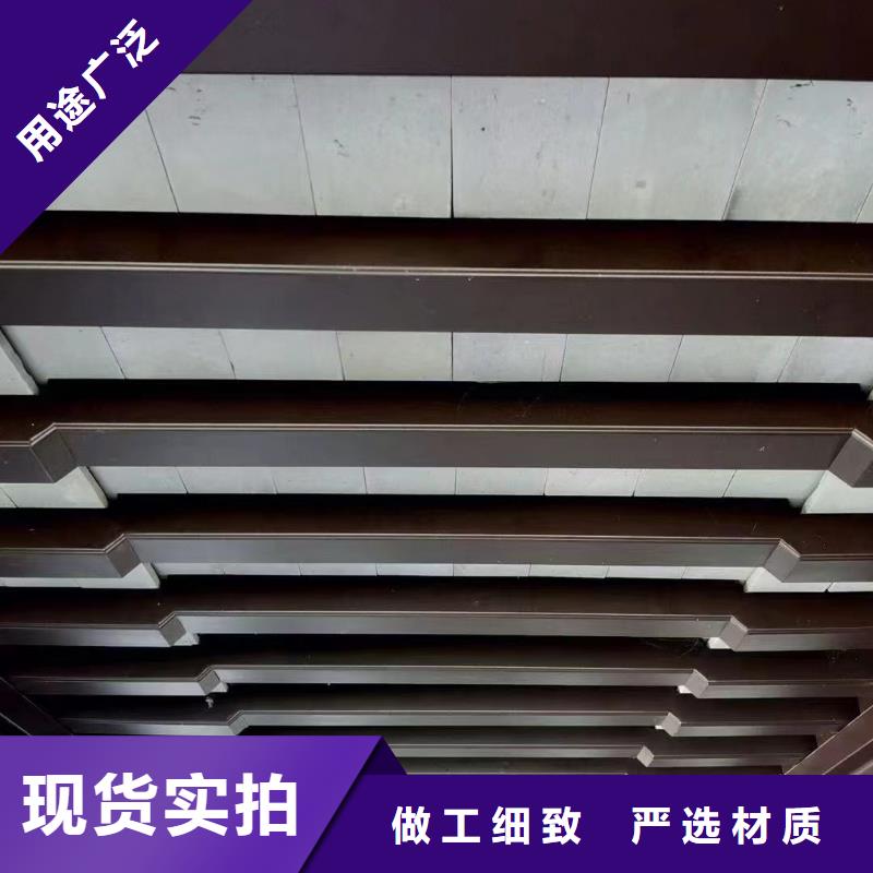 铝代木古建连廊安装