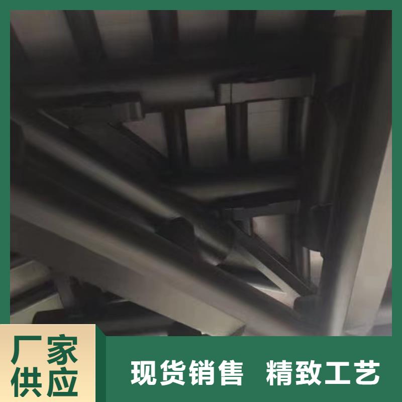 铝代木古建连廊施工