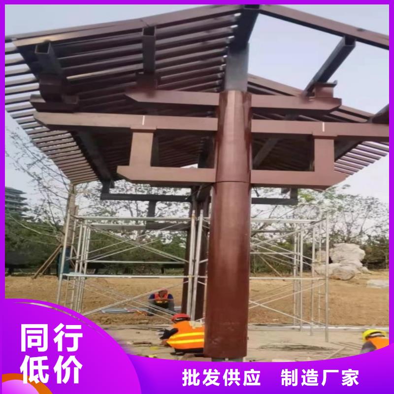 铝代木古建水榭设计