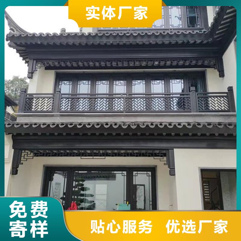 铝代木古建垂花柱施工