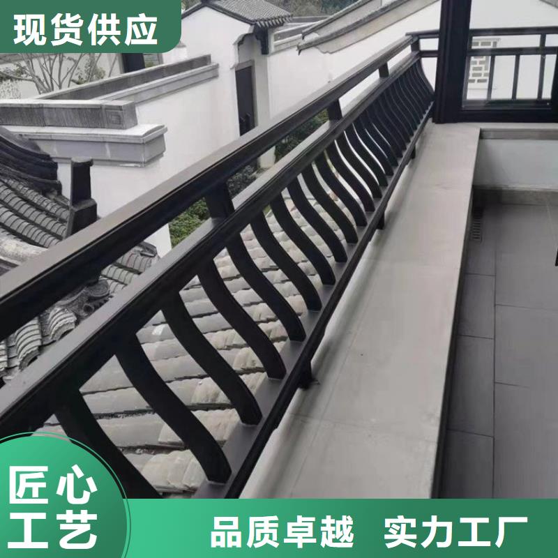 铝代木古建金花板施工