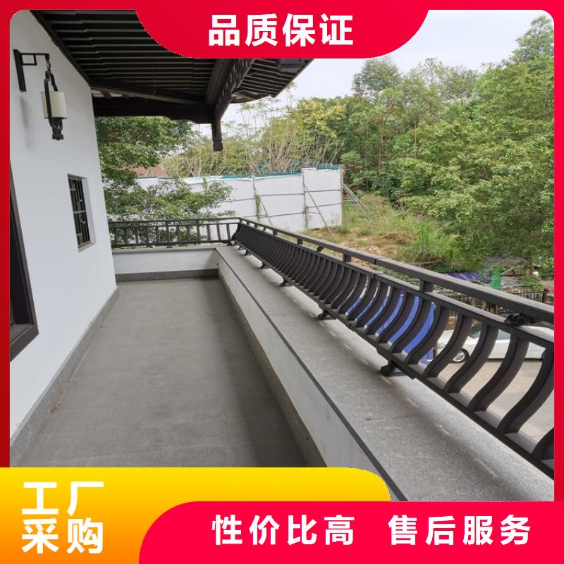 铝制仿古建筑构件施工