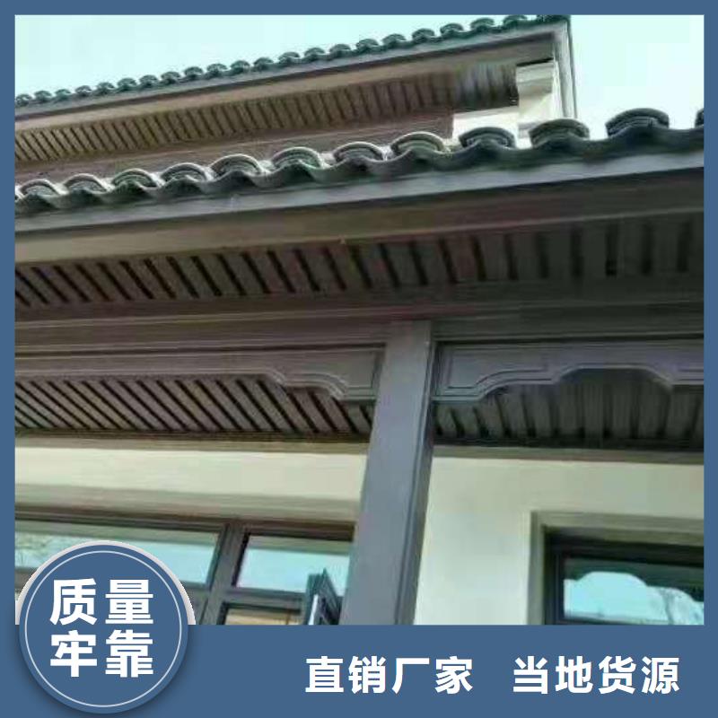 铝代木古建垂花柱安装