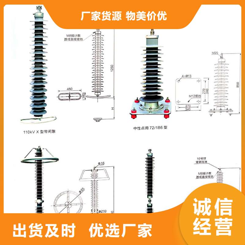 氧化锌避雷器FKN12-12/630A质保一年