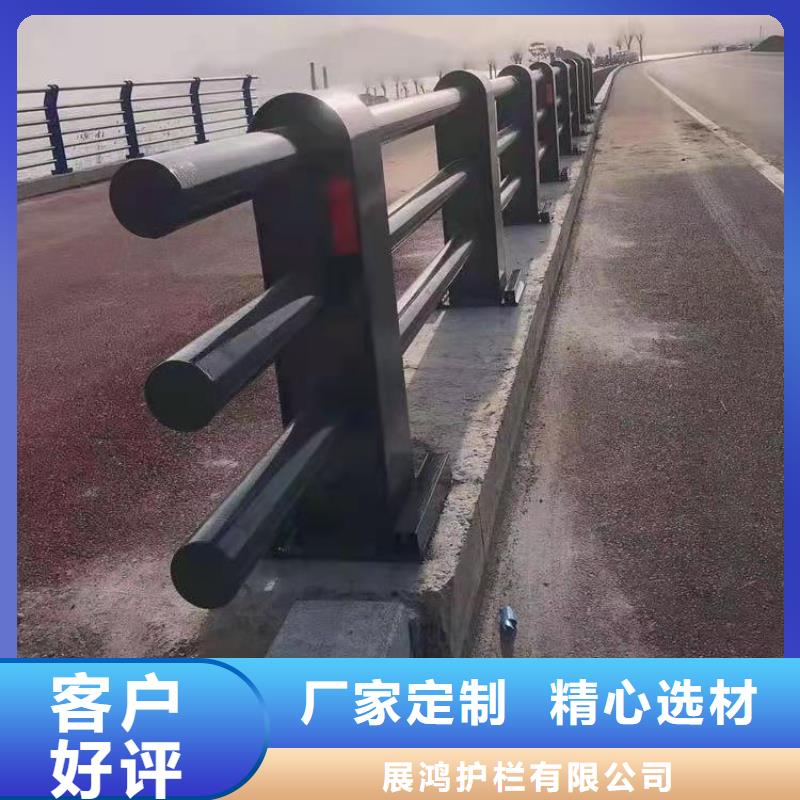 椭圆管喷塑景观护栏价格实惠