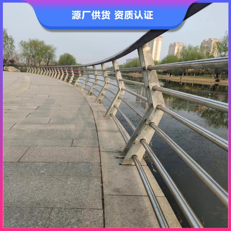 易安装的椭圆管喷塑桥梁护栏
