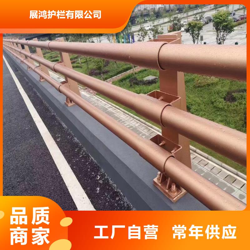 青海直销(展鸿)椭圆管桥梁防撞护栏安装牢固可靠