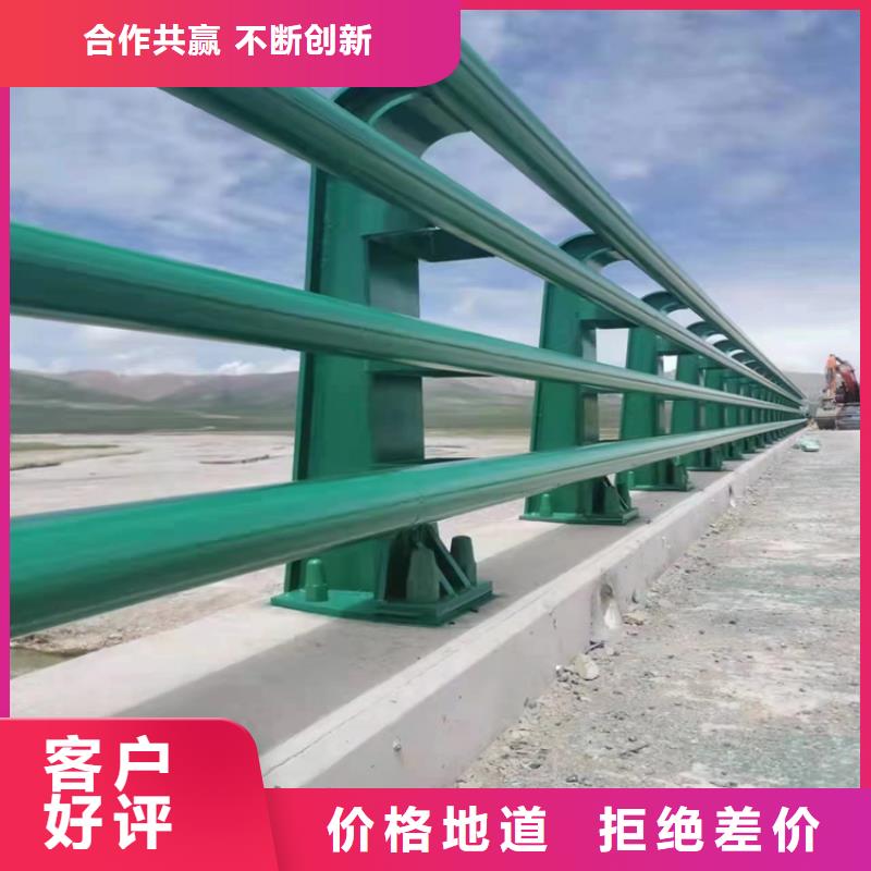 广东本土[展鸿]椭圆管喷塑桥梁栏杆售后无忧