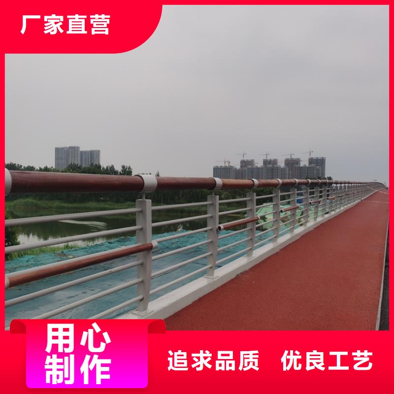 铁管喷塑景观河道护栏展鸿护栏保质保量