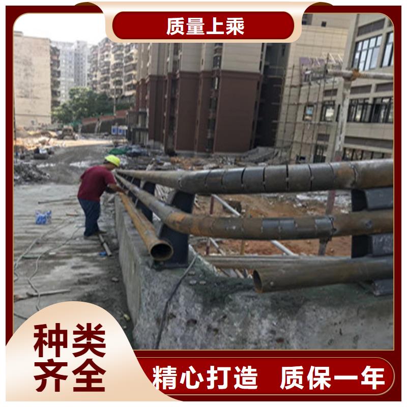 复合管城市桥梁护栏整体稳定性十足