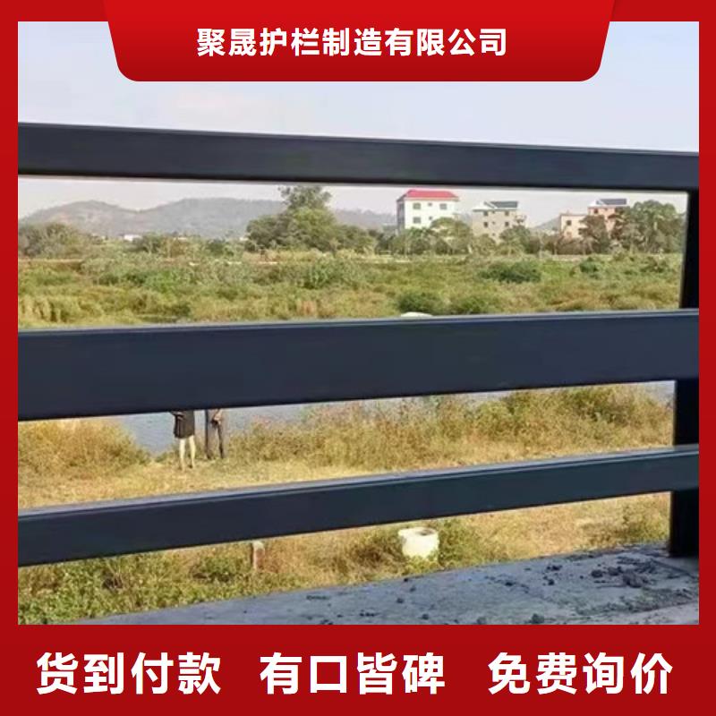 道路护栏不锈钢桥梁护栏厂检验发货