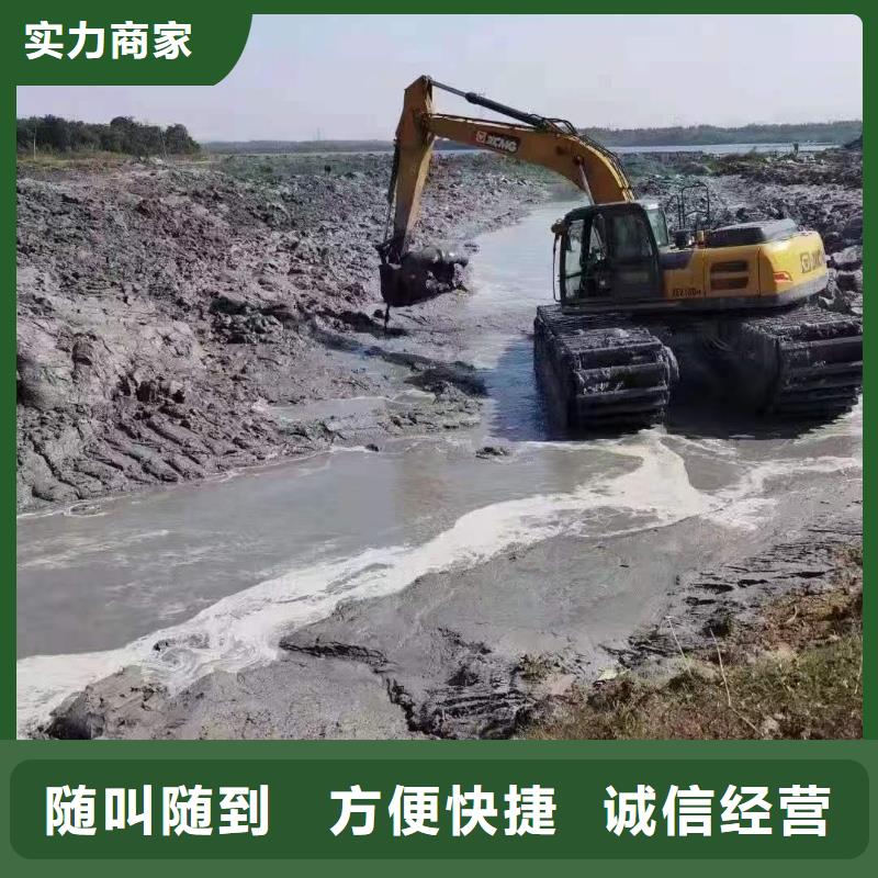 水陆挖机出租大型厂家直销