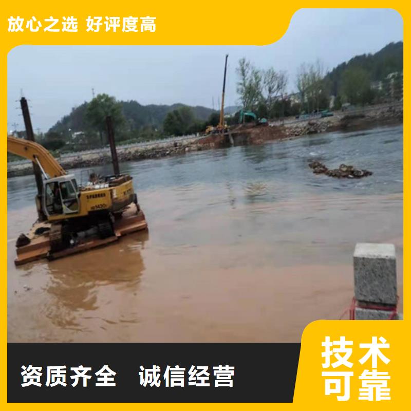 污水管道水下安装价格实惠承接水下工程