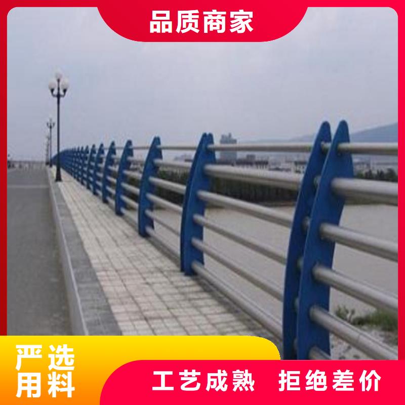 桥梁护栏钢板立柱道路护栏河道护栏交货周期短