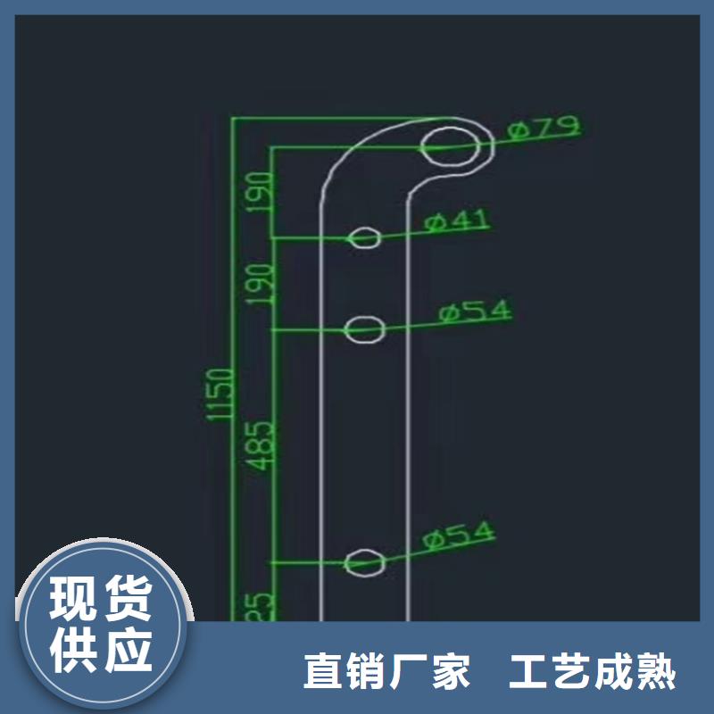 镀锌管桥梁护栏材质真实镀锌管桥梁护栏