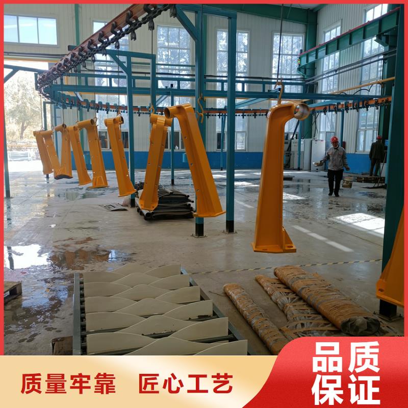 不锈钢复合管护栏栏杆河道护栏栏杆焊接加工多少钱