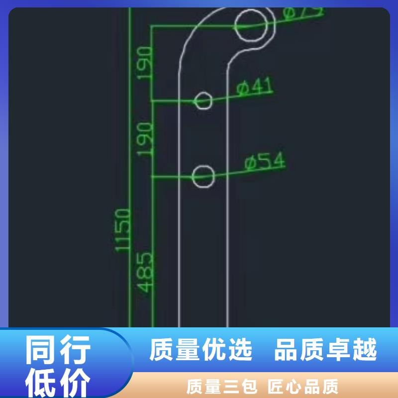 防撞路护栏三横梁防撞栏杆防腐耐用