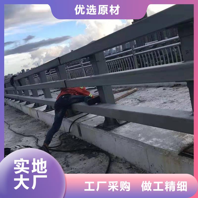 不锈钢复合管人行道护栏基地