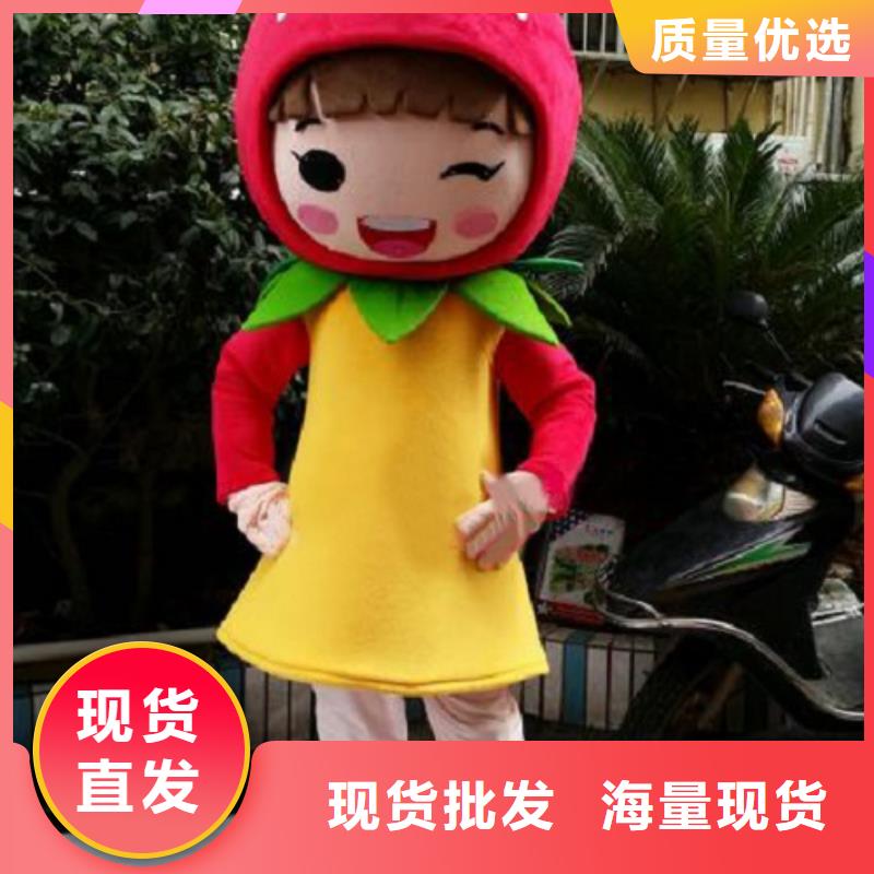 山东济南卡通人偶服装定做厂家/乐园毛绒娃娃生产