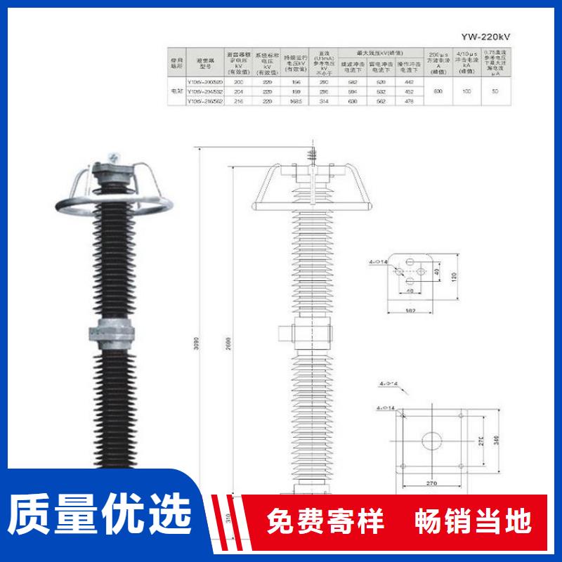 避雷器Y10W5-84/215【羿振电气】