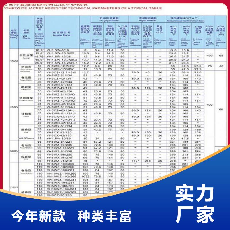 避雷器YH10W5-200/520【羿振电力】