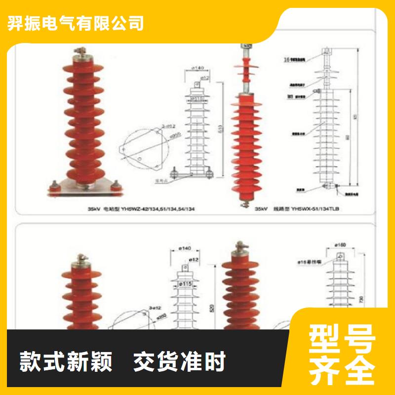 复合绝缘氧化锌避雷器YH10W-51/134G【浙江羿振电气有限公司】