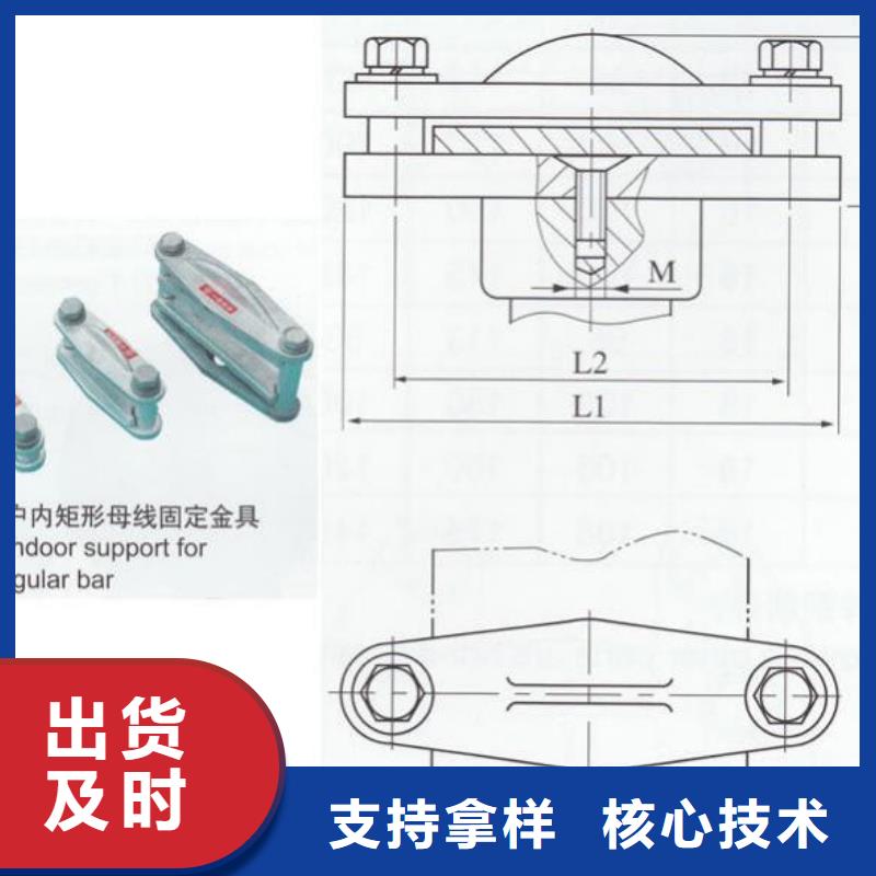 MNP-308铜(铝)母线夹具厂家-硬母线固定金具MWL-102供应商