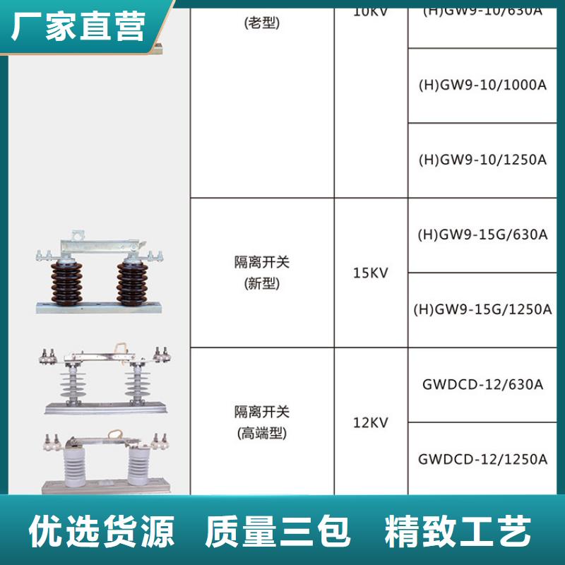 【羿振电气】高压隔离开关*HGW9-10KV/1000A欢迎来电