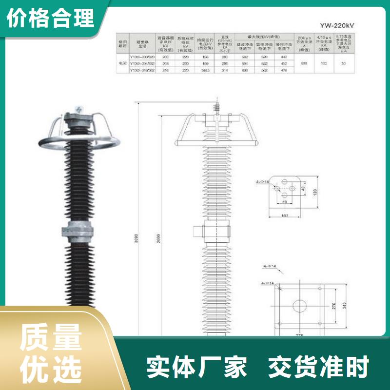 氧化锌避雷器Y10W1-100/260