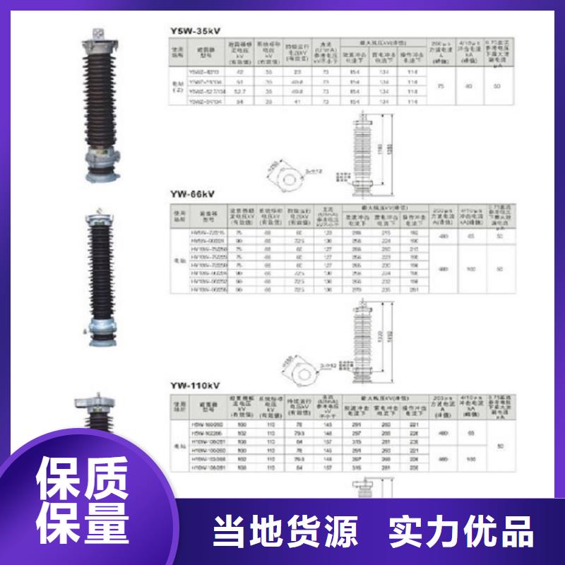 氧化锌避雷器YH5WD-25/56.2本地厂家