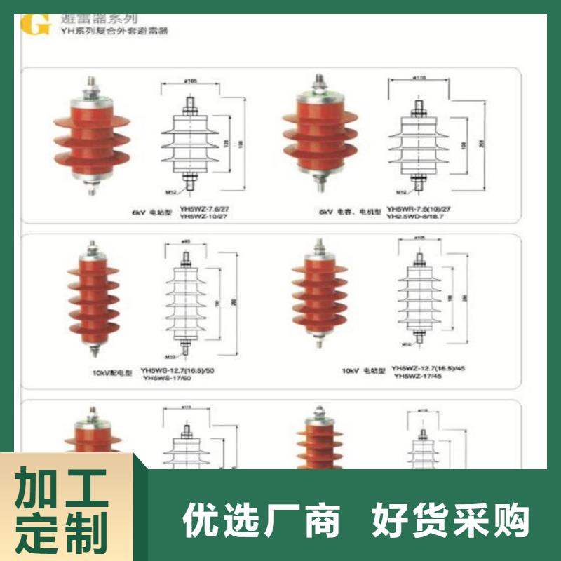 瓷外套金属氧化物避雷器Y10W-204/532浙江羿振电气有限公司