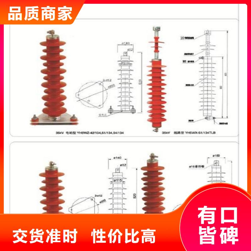 35KV线路氧化锌避雷器YH10WZ-51/134G【羿振电力】