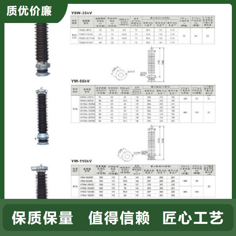 氧化锌避雷器YH5CX-11/27厂家价格