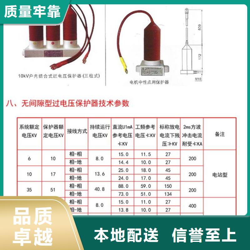 过电压保护器(组合式避雷器)BSTG-A-7.6/800