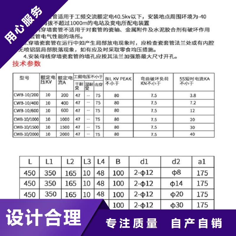 【穿墙套管】CWB-20KV/1600