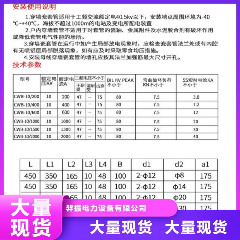 穿墙套管CWWL-20/400-4