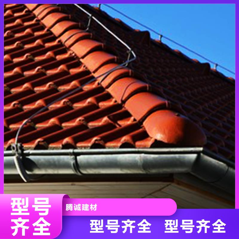 仿古建筑雨水槽pvc方管