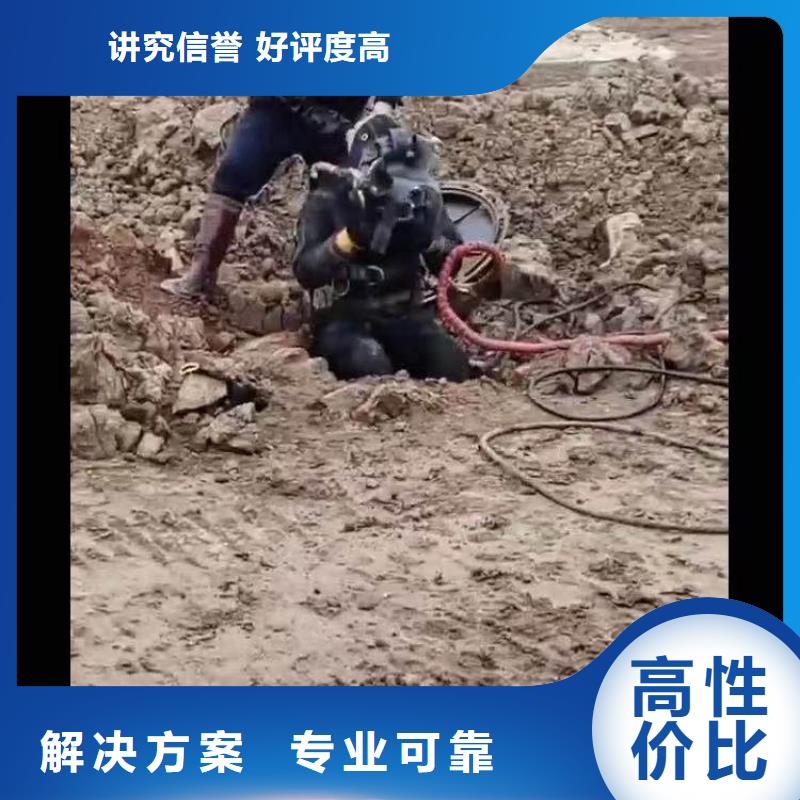 仪征市闸门水下清理与维修——十佳蛙人组浪淘沙水工