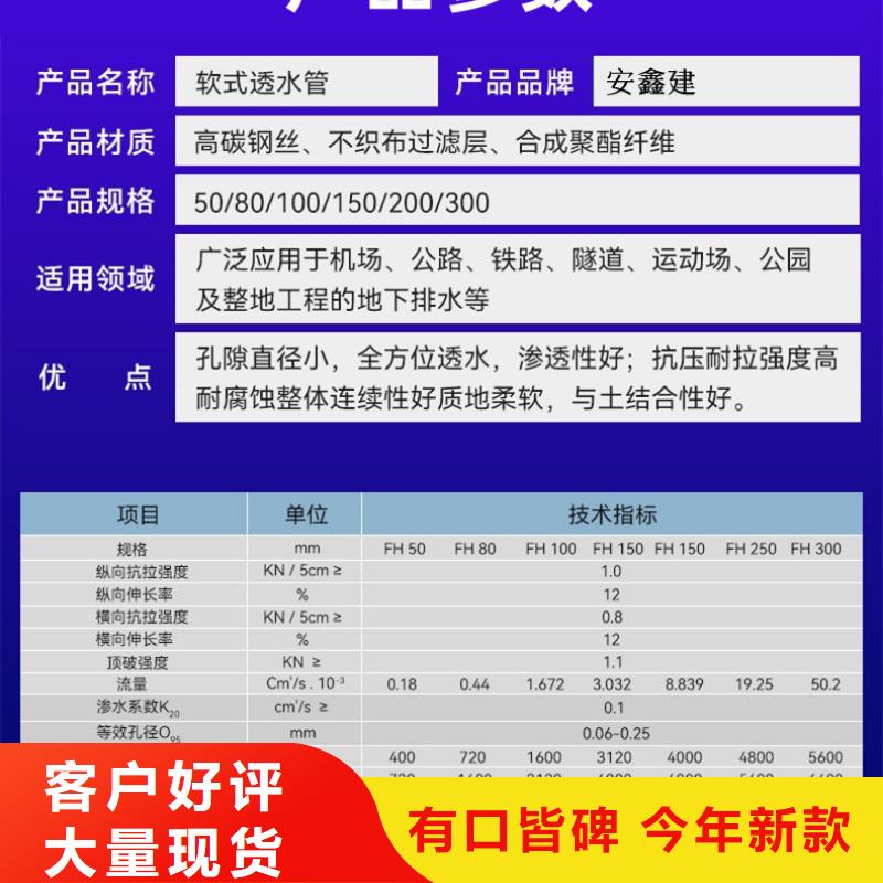 规格全的透水软管价格实体厂家