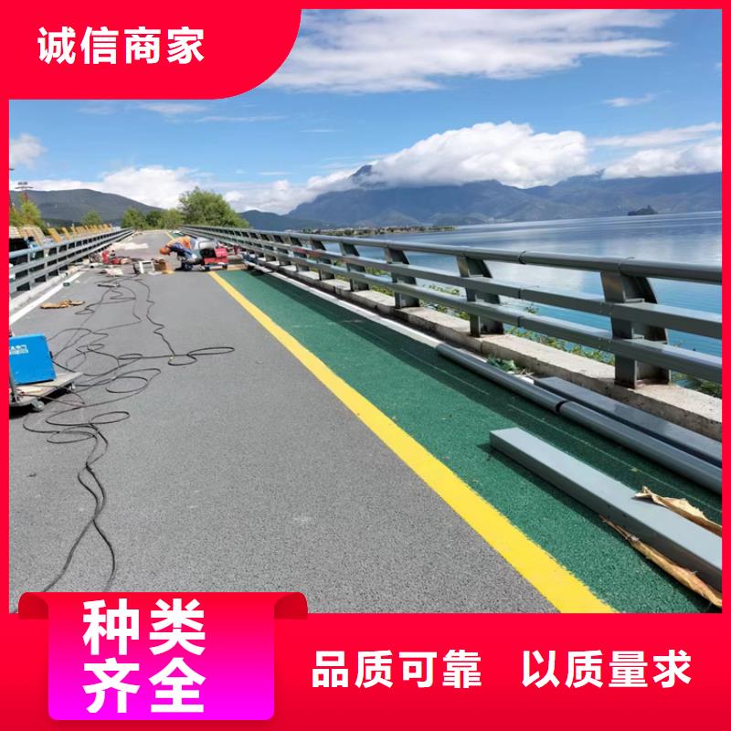 河道金属护栏样式多可定制