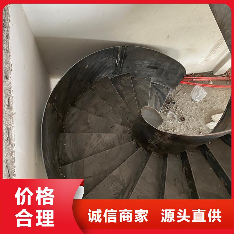 北京螺旋式金属钢结构楼梯免费出CAD图纸