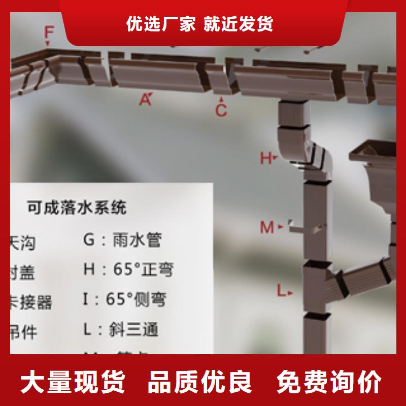 外墙铝合金圆形雨水管价格