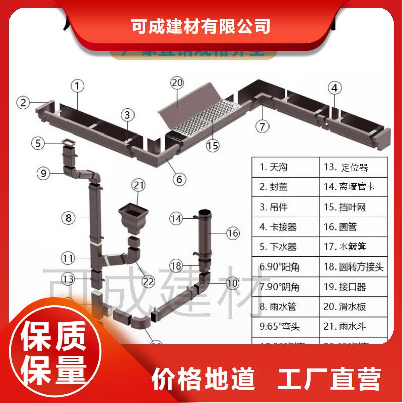 蓝色铝合金管道规格