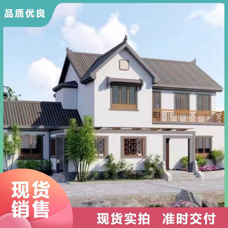 谯城区农村自建房最新款式木屋别墅一层带院子